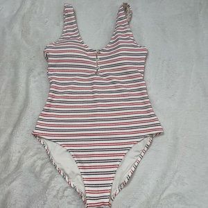 Aerie One Piece Full Coverage, Low Back Swimsuit